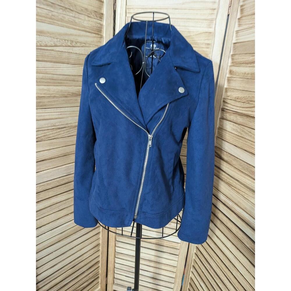 Route 66 Jacket Coat Motorcycle Navy Moto Size XL Teen